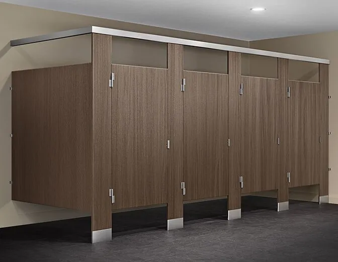 image shows solid plastic doors